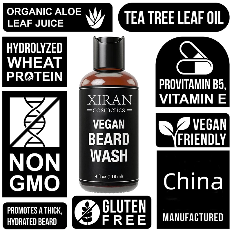 Beard Care for Men 2 in 1 Beard Wash and Conditioner