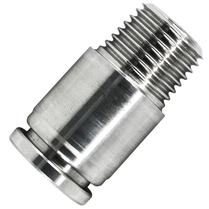 Stainless Steel Male Female Connectors Pneumatic Fitting Adapter Thread Coupler