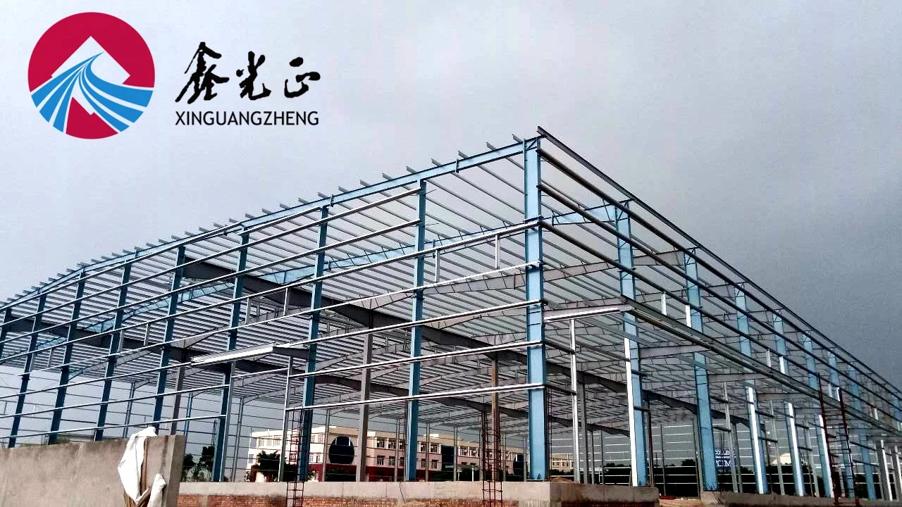 Prefabricated Steel Structure Sports Hall/Basketball Stadium with Steel Framework (BYSS-101)