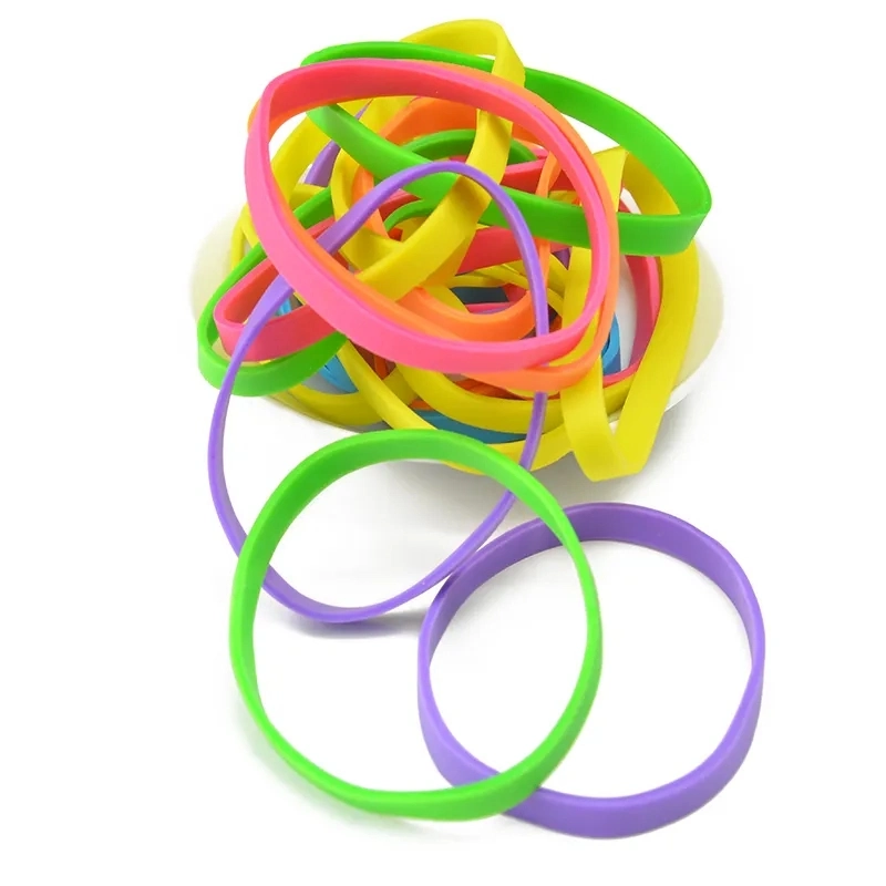 Durable Natural Strong High-Temperature Stability TPR Rubberbands Rubber Band for School Home Office Stationery