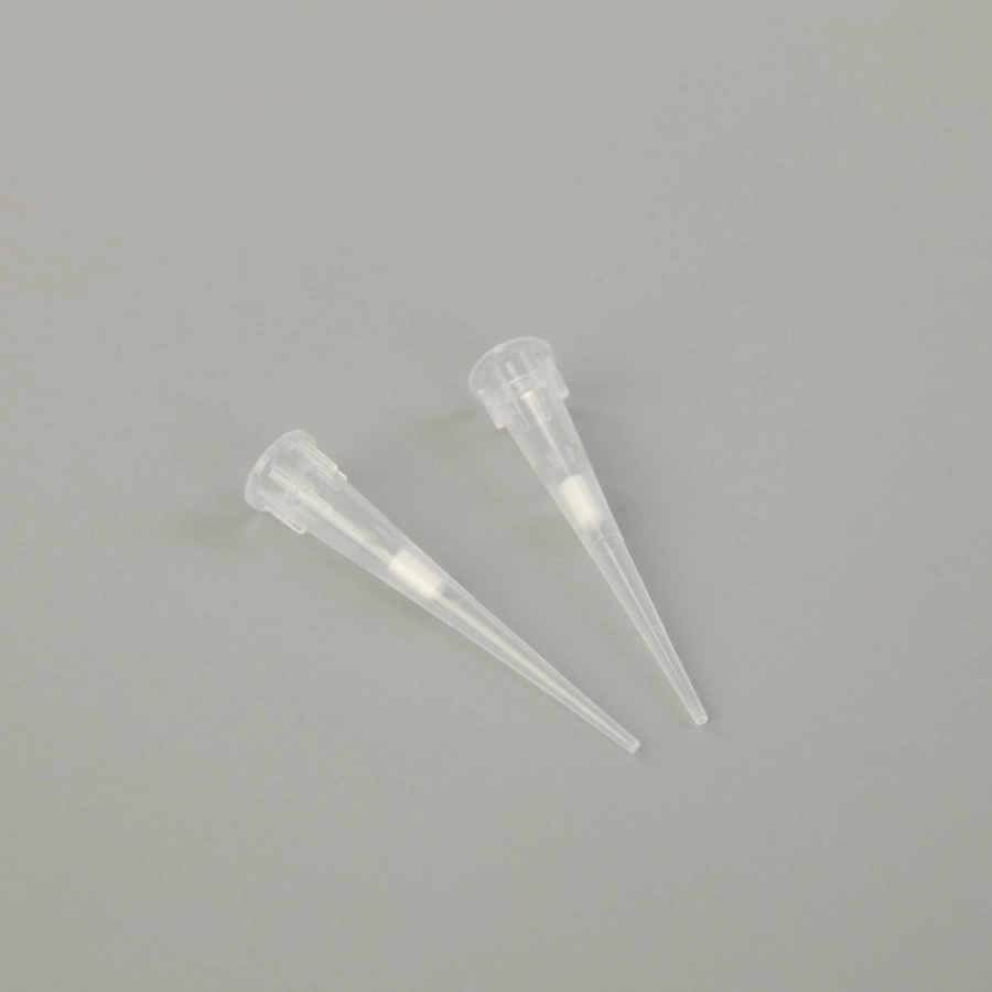 Les pointes de pipettes graduées jetables de filtre/filtré les pointes de pipettes de transfert