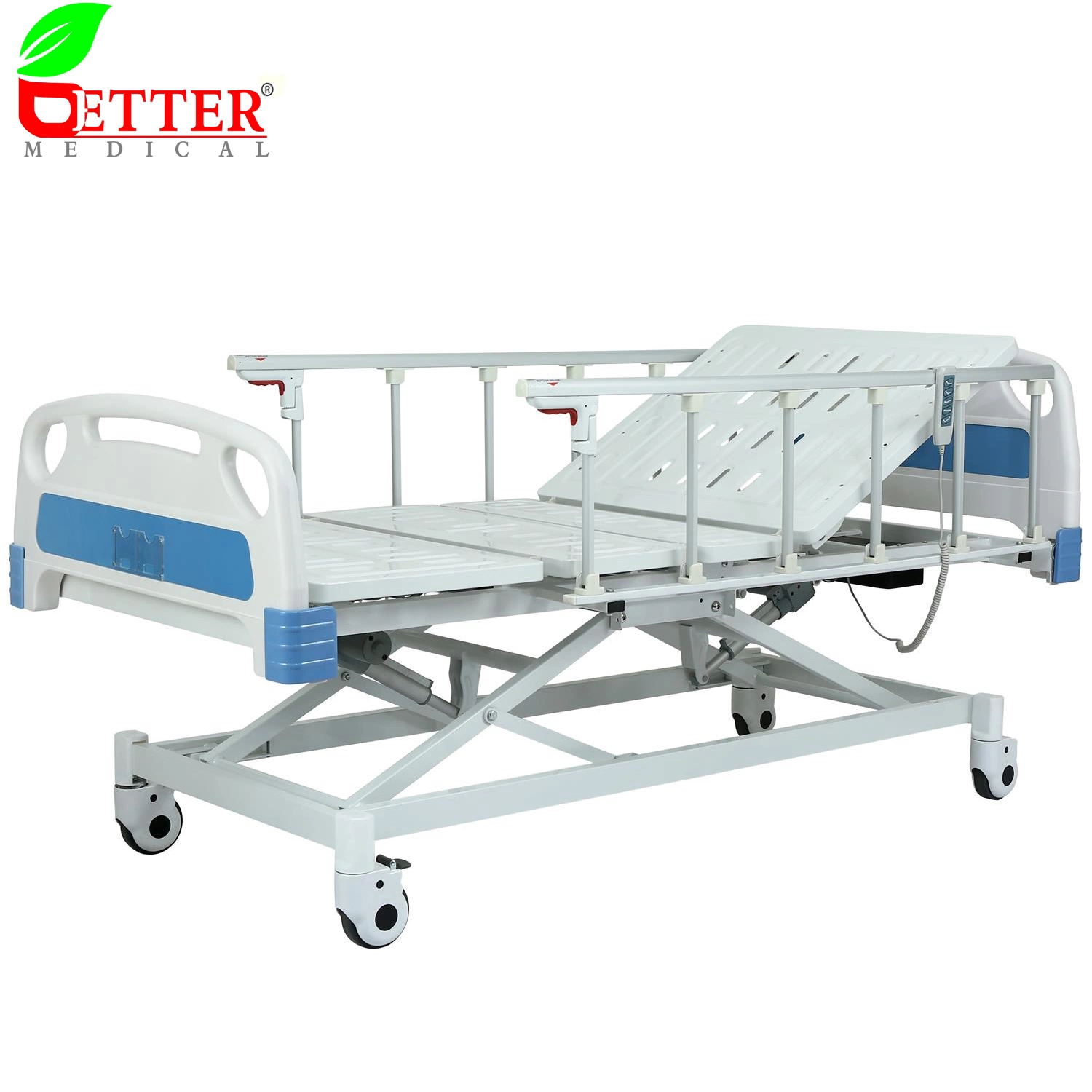 Medical Bed Series 5 Function Electric Hospital Bed with Aluminum Siderails