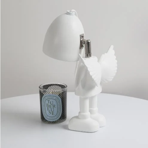 Creative Scented Candle Angel Melting Wax Candle Lamp Atmosphere Adjustable Aromatherapy Lamp Bedroom Lamps