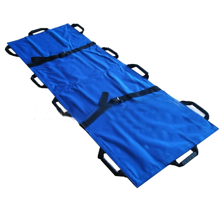 Rescue Folding and Rolling Stretcher for Transfer Patient to Ambulance