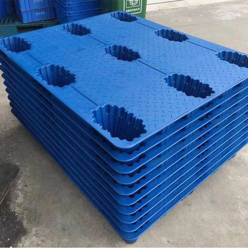 Nine-Feet Thermoformed Molded Custom Pallets Nestable HDPE Blow Molding Standard Plastic Pallet