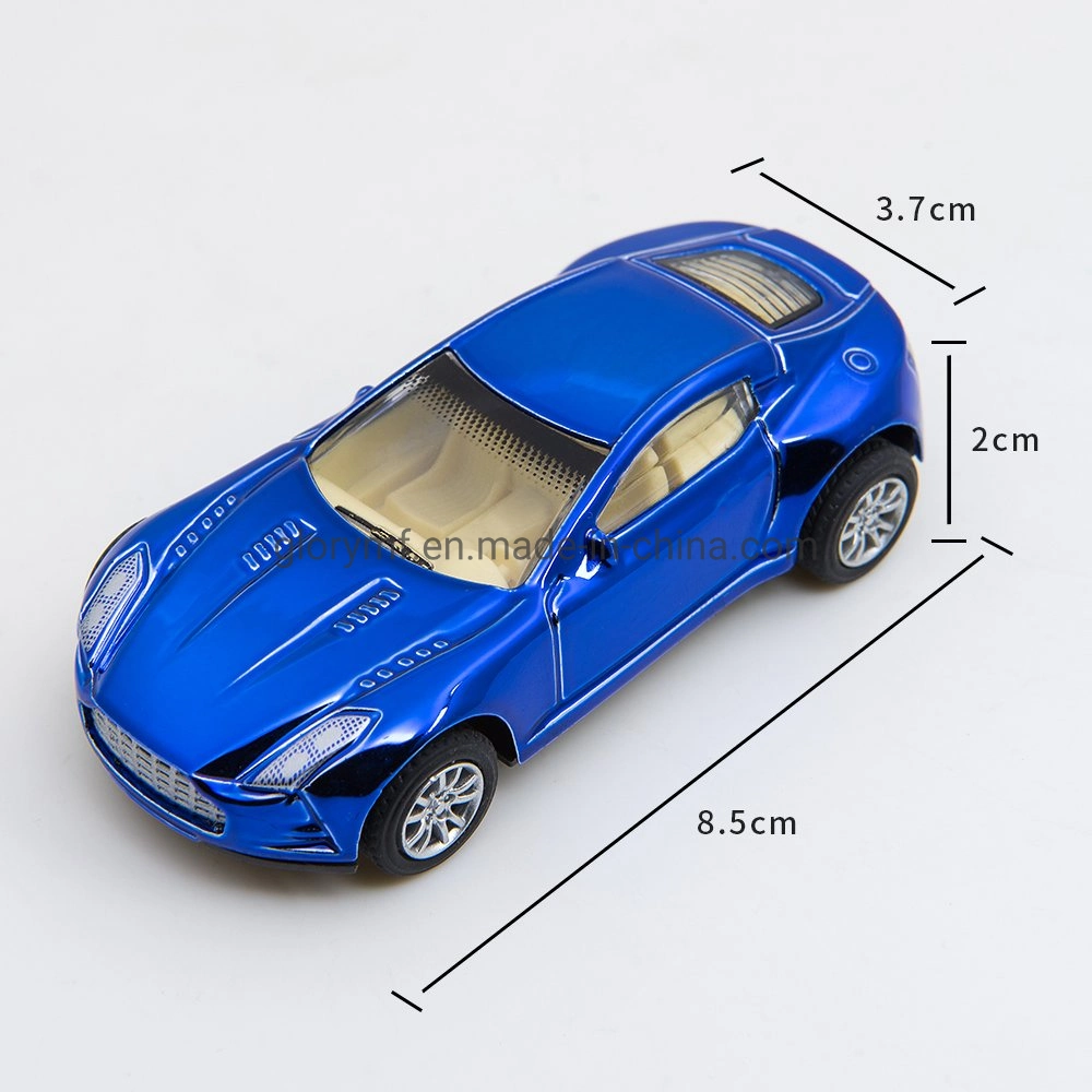 8cm Long Die Cast Small Model Car Toy for Kids