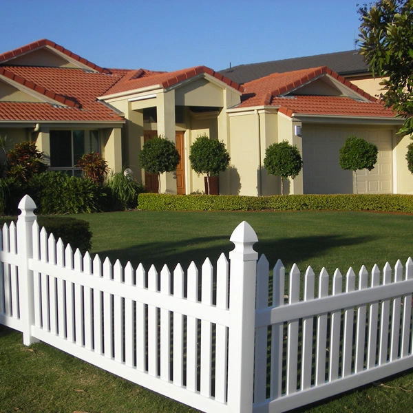 Vinyl Fencing Profile, Plastic Fencing Rail Profile, PVC Picket Profile for Fencing