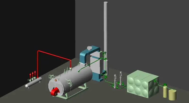 Wns Natural Gas Fired Wet Back Steam Generator