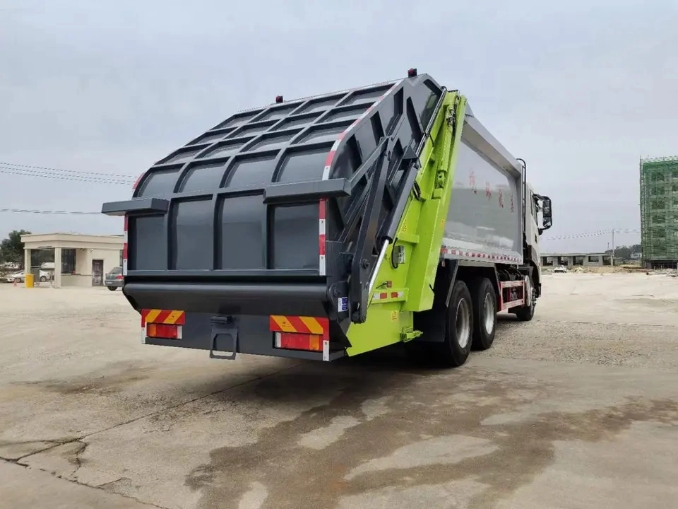 Sinotruk HOWO 20cubics Capacity 6X4 Model Hook Lift Garbage Truck