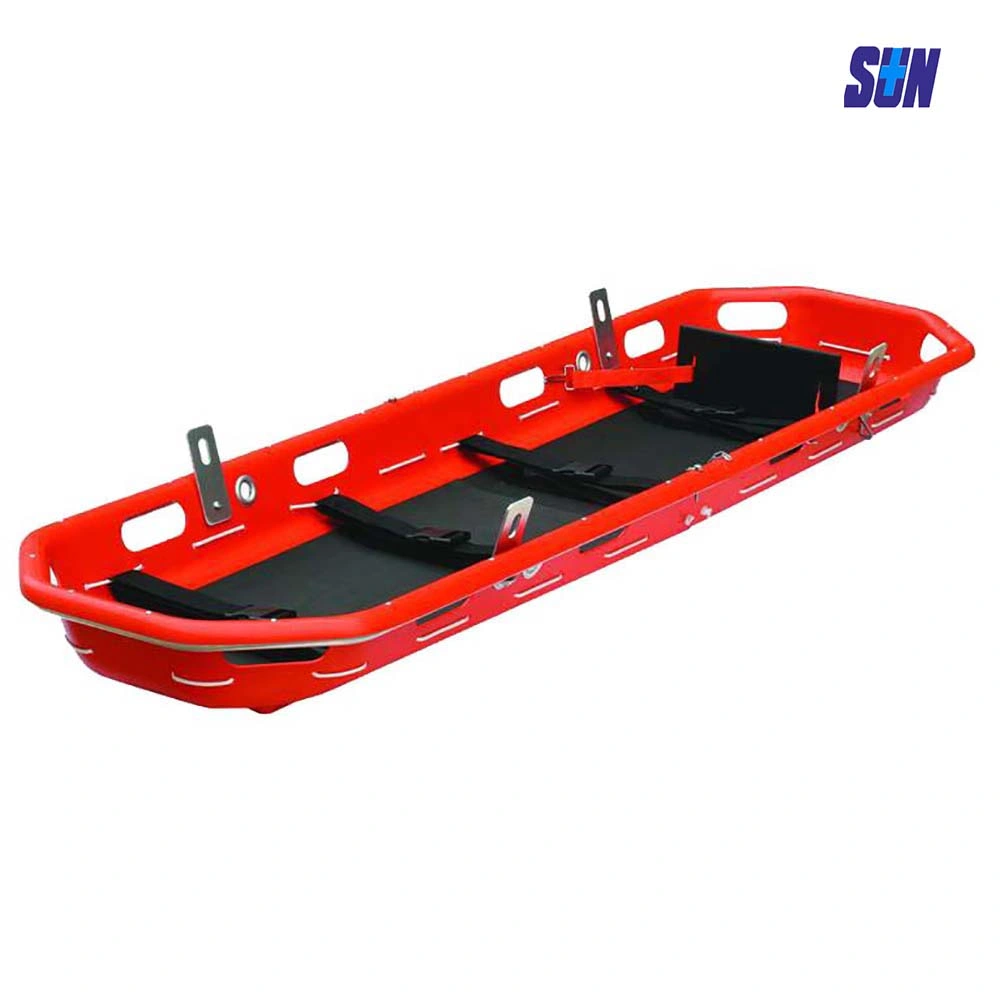 High quality/High cost performance  Aluminum One-Part Basket Stretcher Definition Helicopter Basket Stretcher Applied to The Mountain Rescue Stretcher Cr-L2b