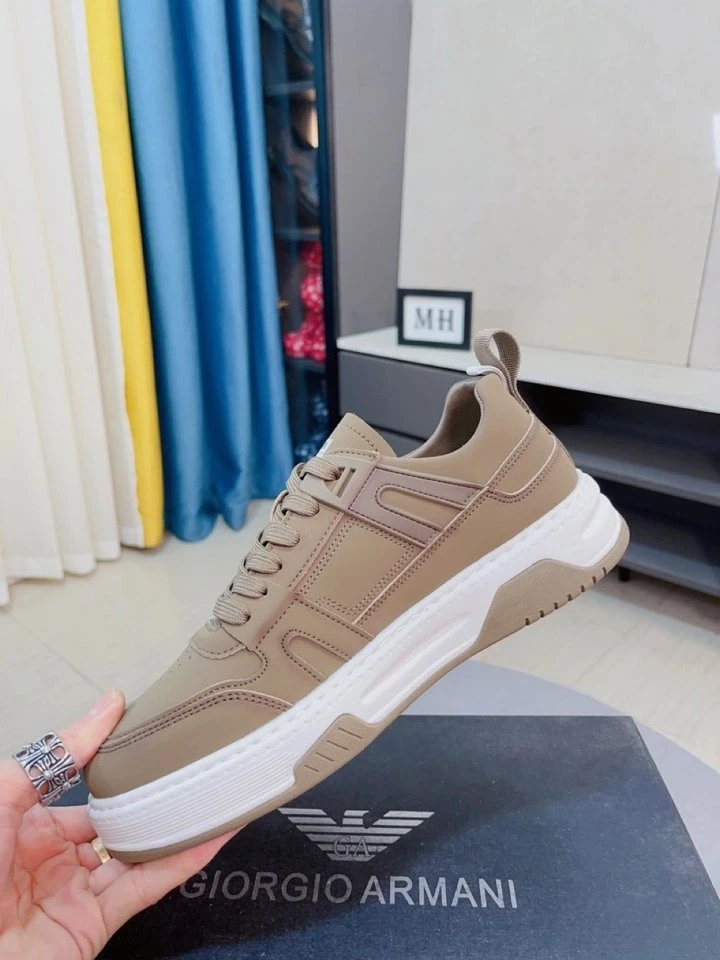 Wholesale/Supplier Fashion Branded Sport Shoe Sneaker répliques Armani's Casual Men Chaussures