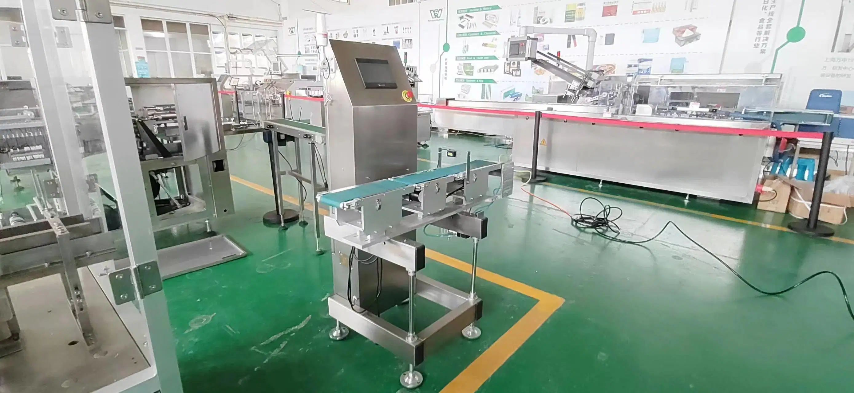 Small Box High Accuracy Weight Checking Machine Conveyor Scale