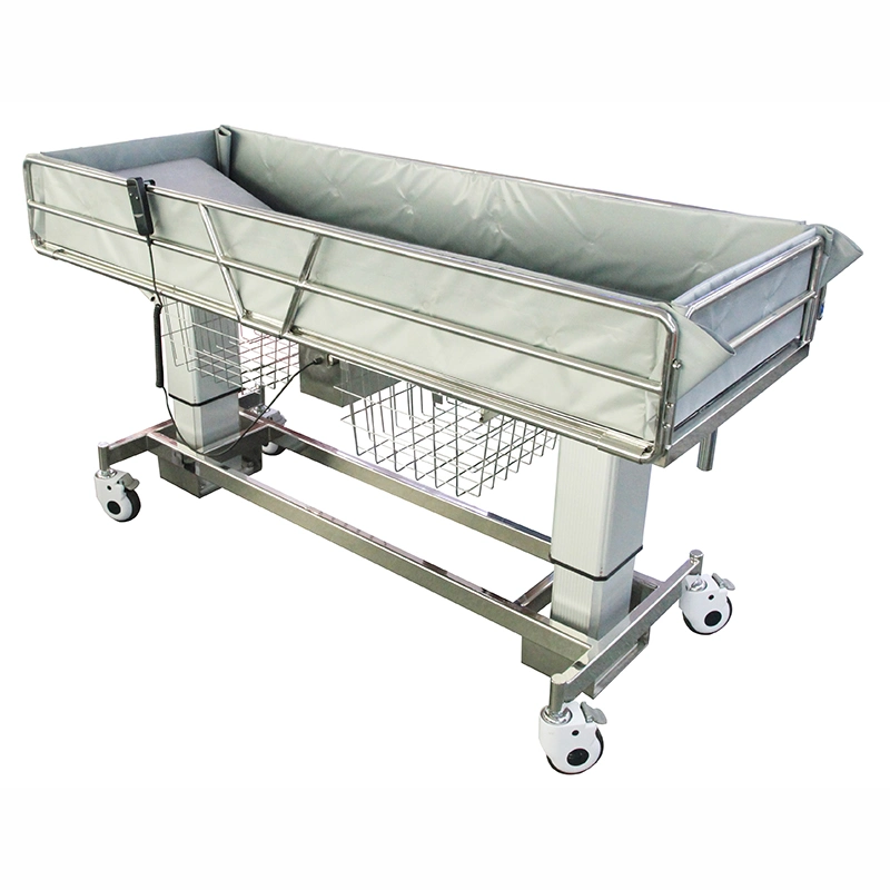 Sk005-10A Hospital Electric Patient Bath Bed