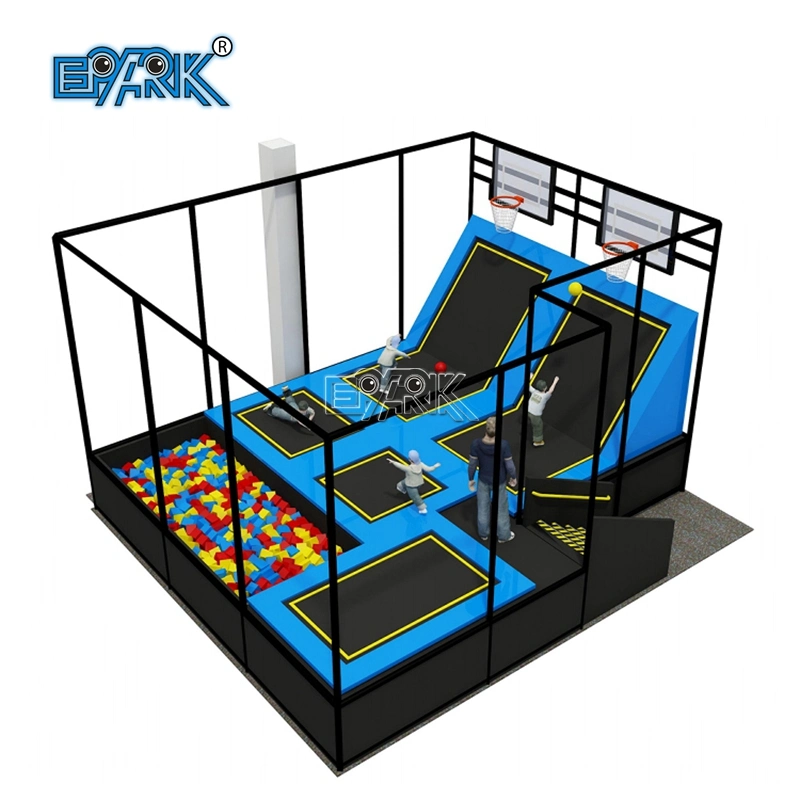 Крытый Тримполин тренажерный зал Джумпинг Кровать Indoor Trampoline Vitality Games for Дети и подростки