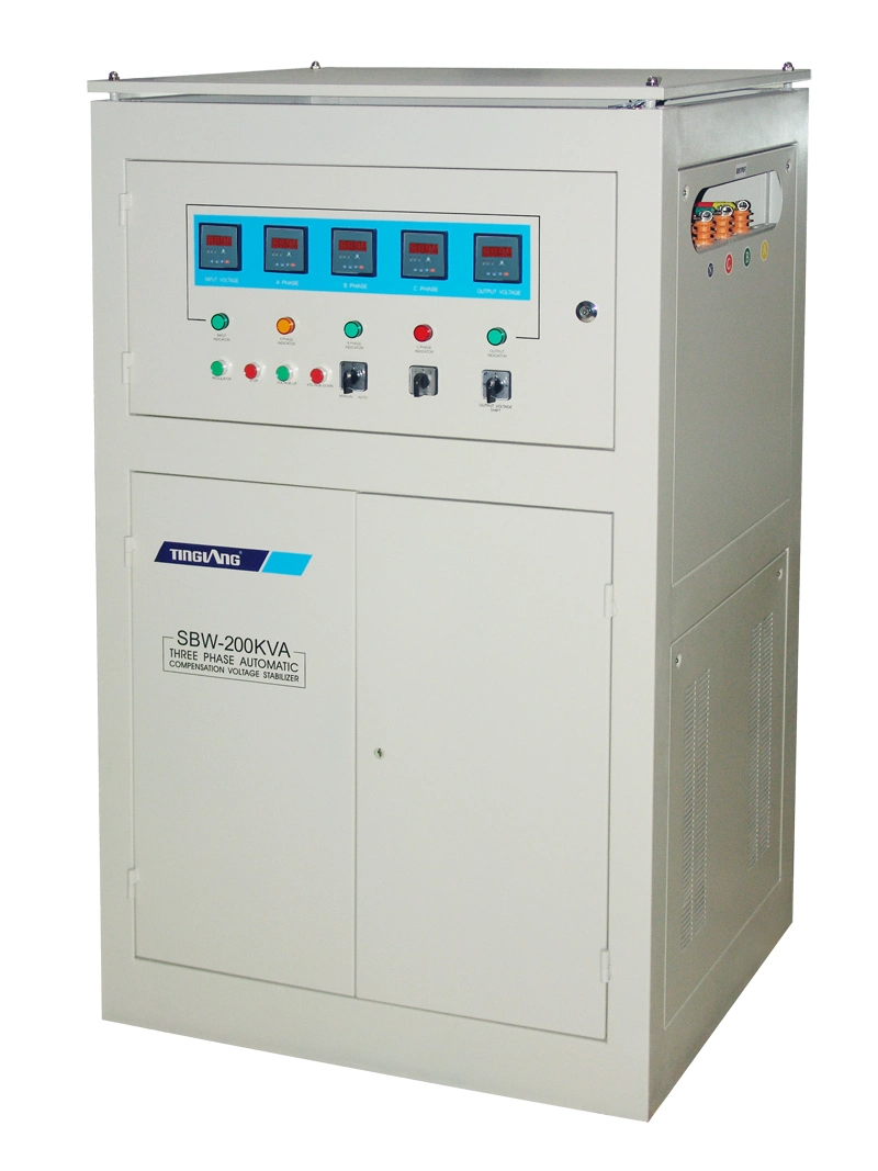 TTN-Schrankregler SBW 200 kVA 3-phasig vollautomatisch AC Spannungsstabilisator