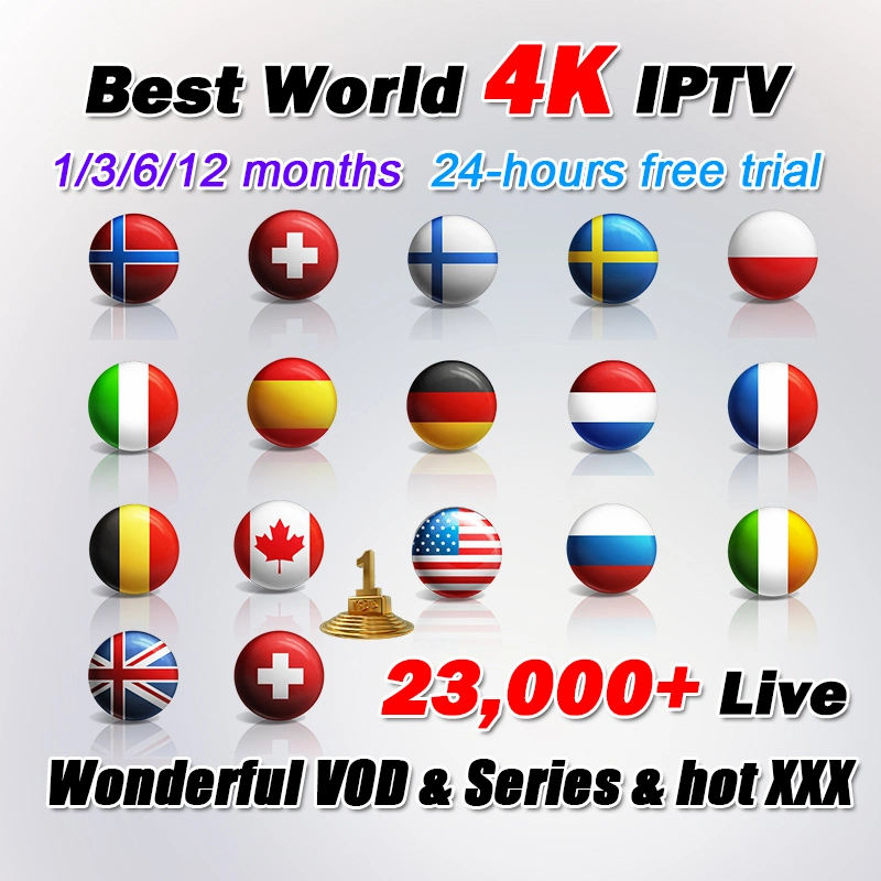 Hot Sell mejor panel de distribuidores de IPTV Global Proveedor de IPTV al por mayor IPTV