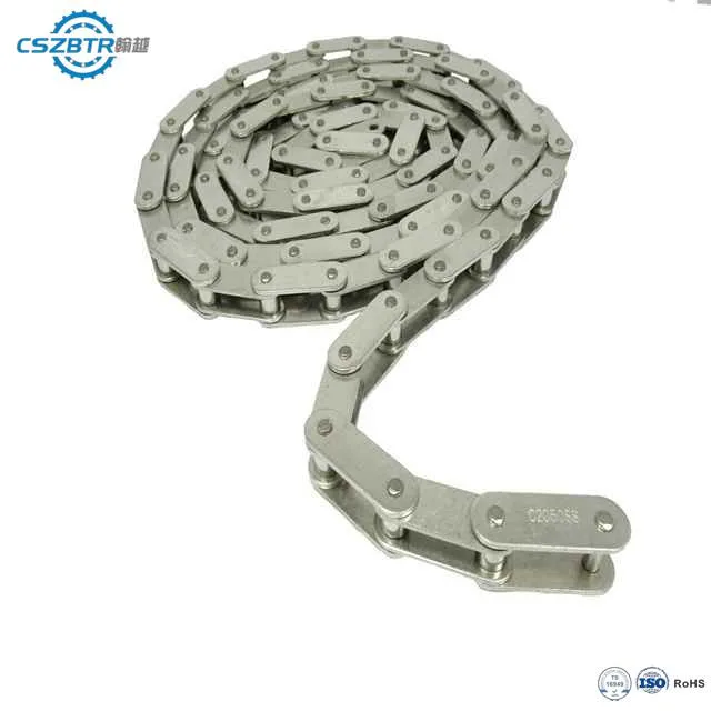 08bsb Stainless Steel Side Bending Drive Roller Chain Wholesale Machinery Short Pitch Side Bending Chain
