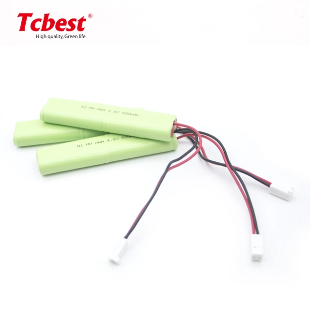 Tcbest 1,2V Aaaa batterie Ni-MH 4,8 V bloc-batterie Ni-MH rechargeable