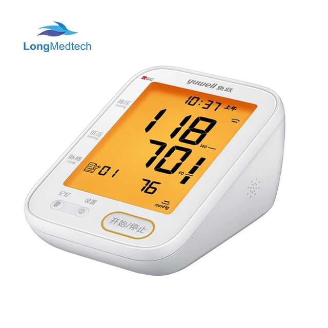 Yuwell Large Backlit LCD Display Electronicblood Pressure Monitors