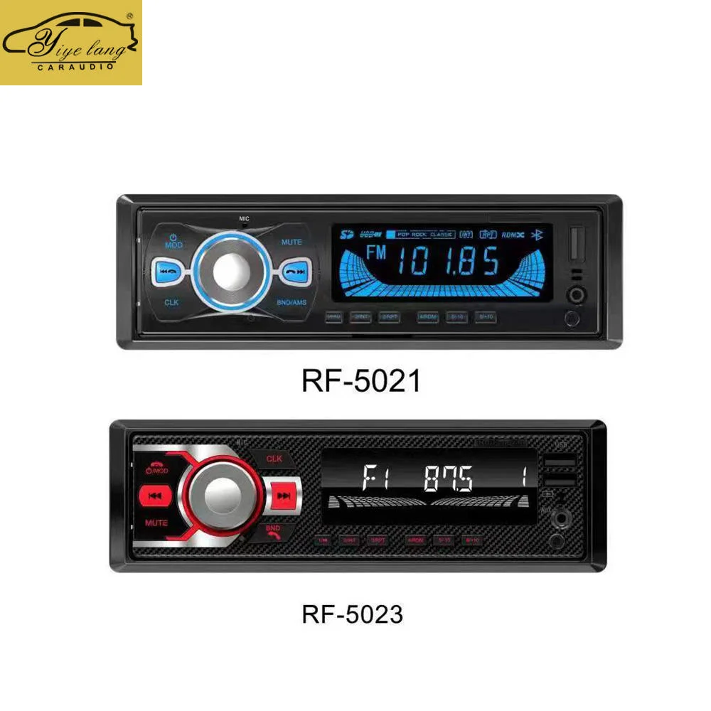 Autoradio Car Radio Bt 12V 1 DIN FM Aux in Receiver SD USB Car MP3 Player Universal V5.0