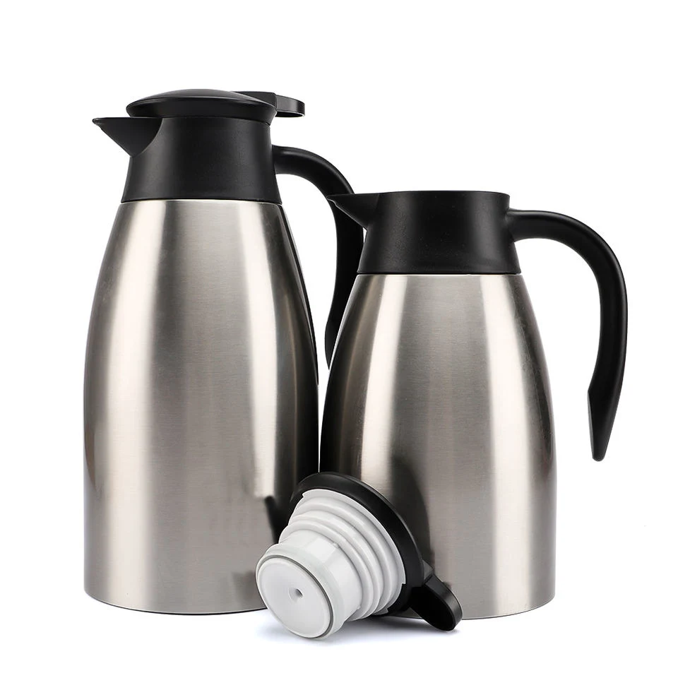 Chinese Products Kettle Stainless Steel Vacuum Kitchen Thermal Coffee Tea Pot with Handle