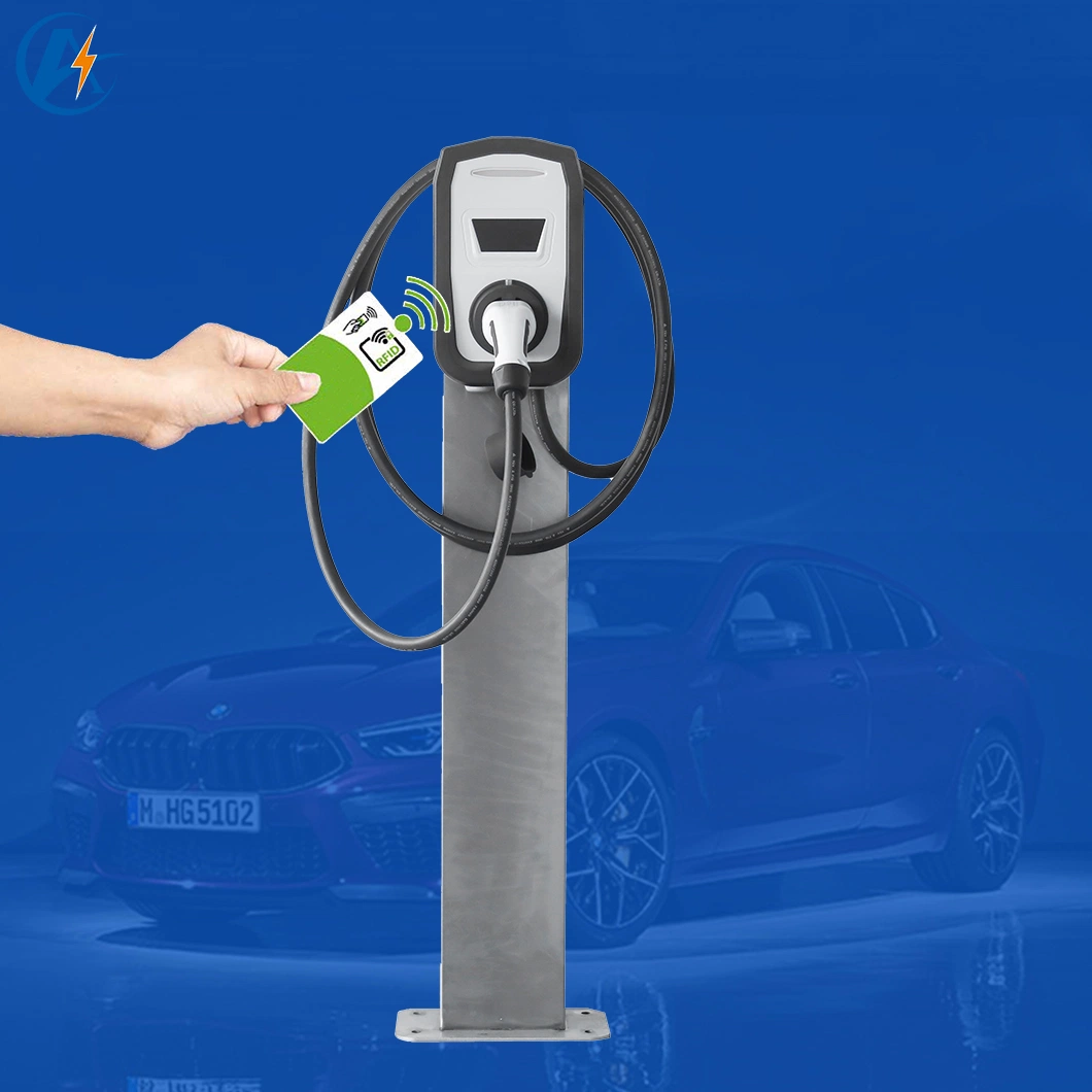 CE RoHS bestanden EV Ladestationen 7kw 11kw Elektrofahrzeug Ladegerät mit einstellbarer Power-Funktion Ladestapel aus China Lieferant