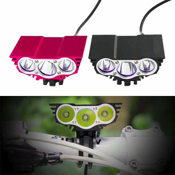 Multifunction 1200 Lumens Rechargeable LED Bike Front Light