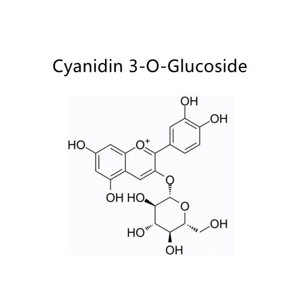 Extrait naturel de semence de riz noir cyanidin 3-O-Glucoside No cas 7084-24-4