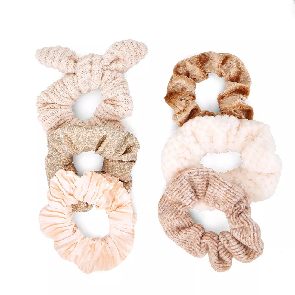 Cabelo tecido Scrunchie Acessórios para Mulheres