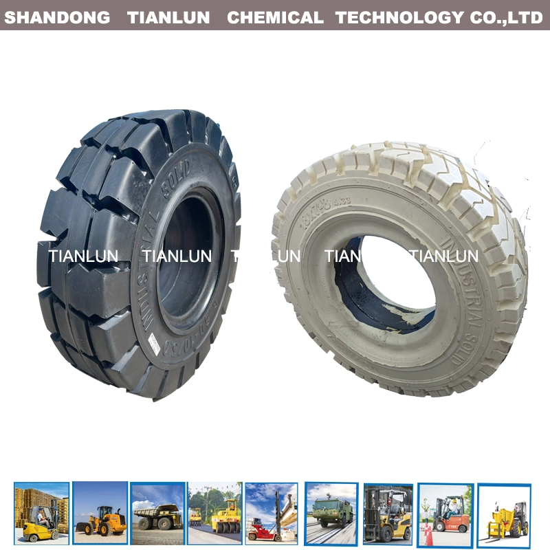 Forklift Solid Tire Factory Full Range of Solid Tire for Forklift Truck Press-on No-Marking White Big Forklift Tyre 800-16 900-16 825-16 650-16 750-16