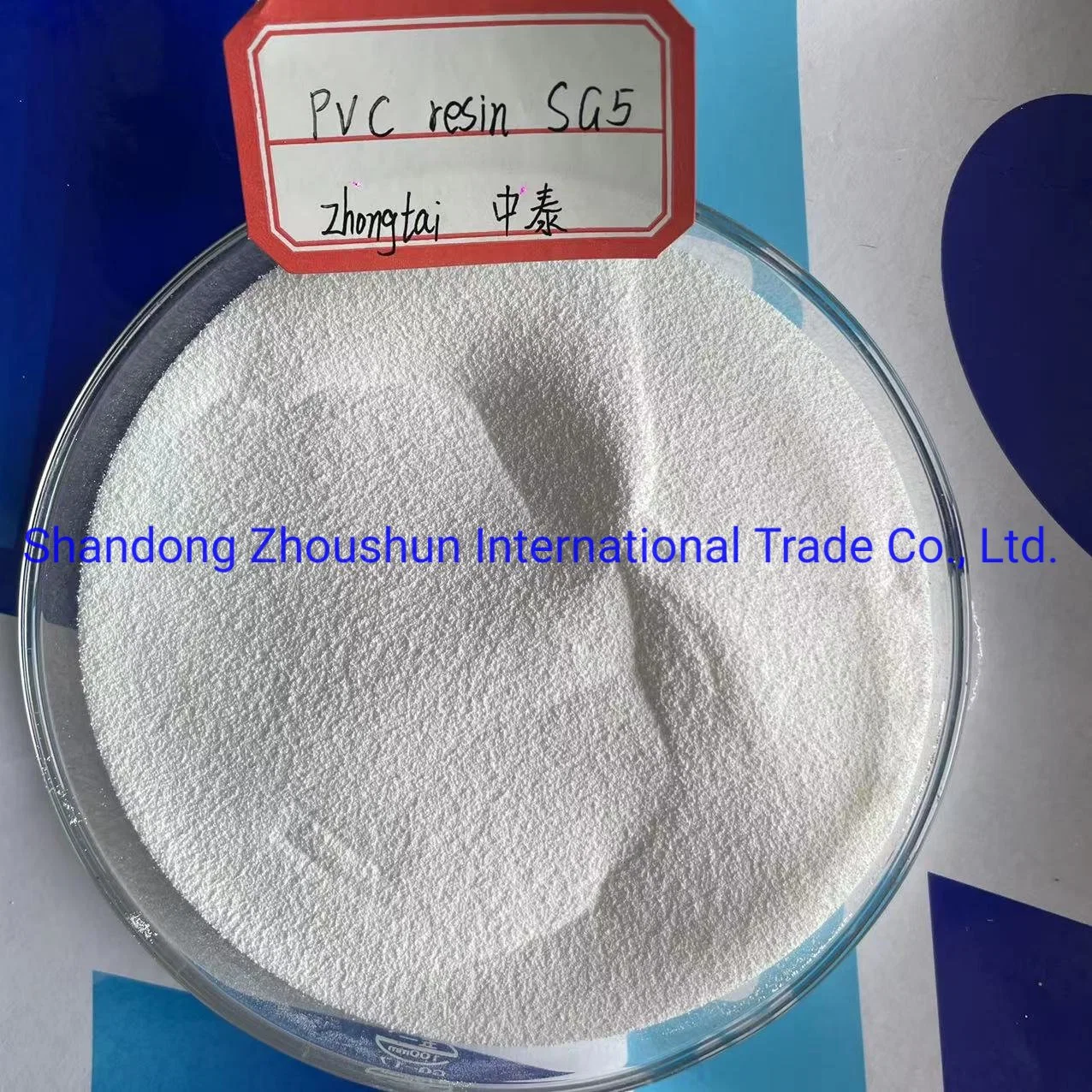 2022 Industrial Grade PVC Resin Sg5 Polyvinyl Chloride Powder for Pipe Production