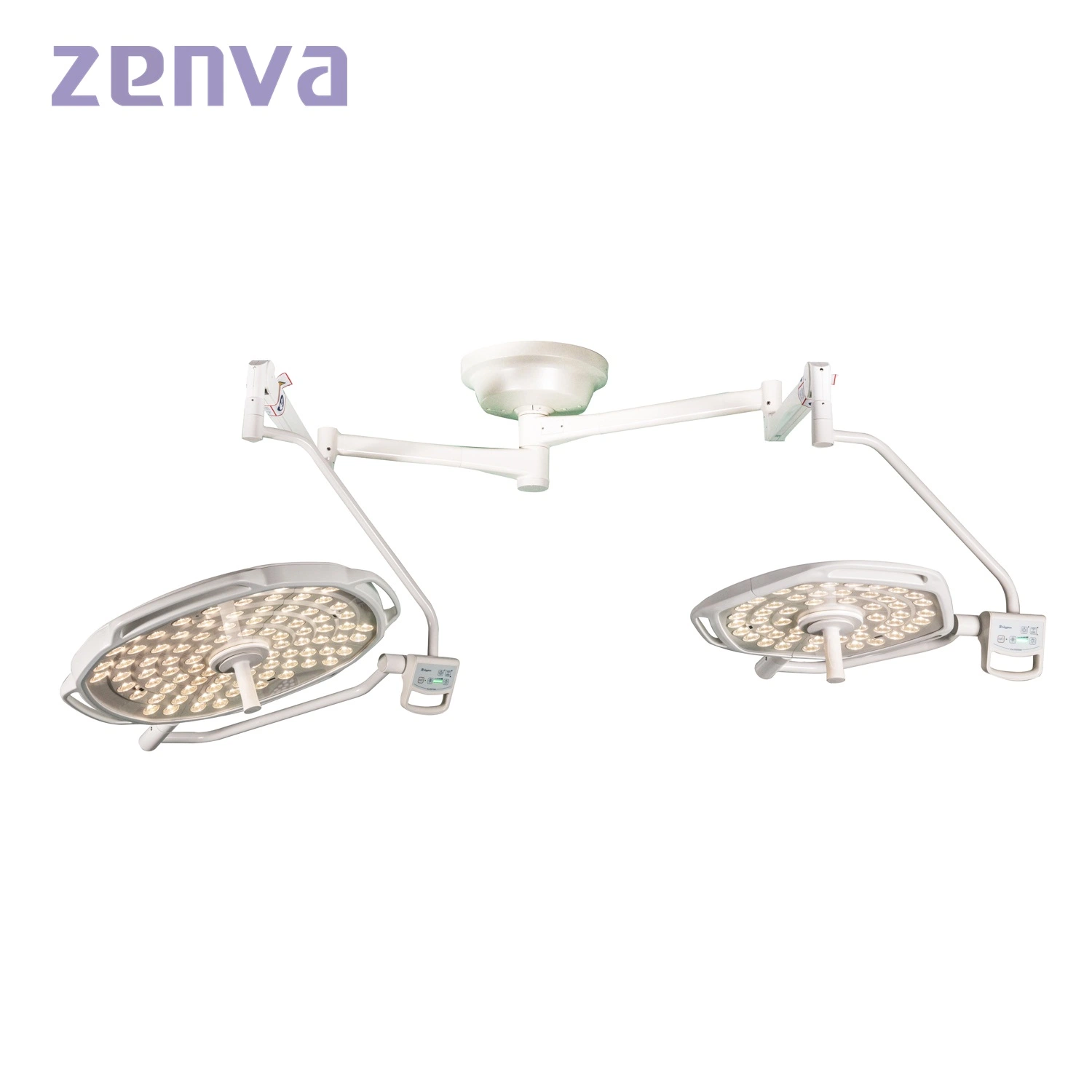 Double Head Ceiling Mounted Surgery Light Medical Shadowless Lamp