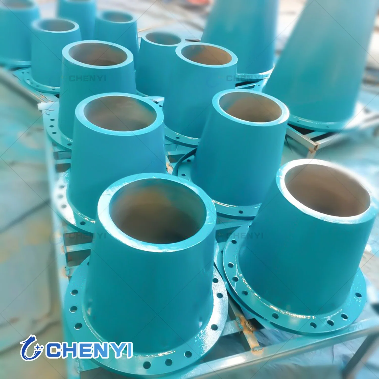 Silicon Carbide Lined One Pipe Tube High Strength Refractory Product