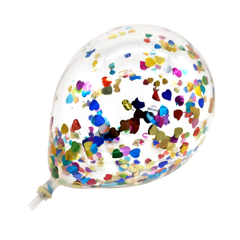 Confetti Balloons Party Balloons with Paper Confetti Dots for Party Decorations Wedding Decorations and Proposal