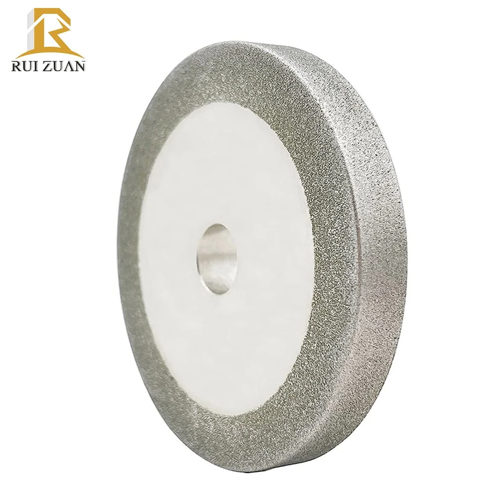 3 Inch Electroplated Flat Diamond Grinding Wheel 150 Grit for Grinding Tungsten Carbide Glass Ceramic Gem