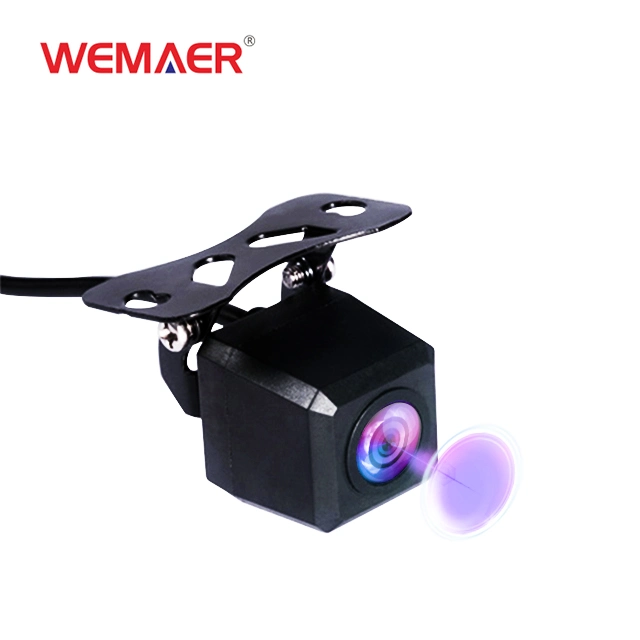 Wemaer OEM AHD caméra voiture aide au recul Wide Angel Night Caméra mini voiture avec capteur de stationnement automatique antichoc Vision