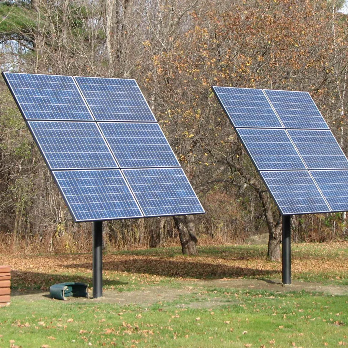 Painel Solar Pole Rack Terra independente do sistema de fixação