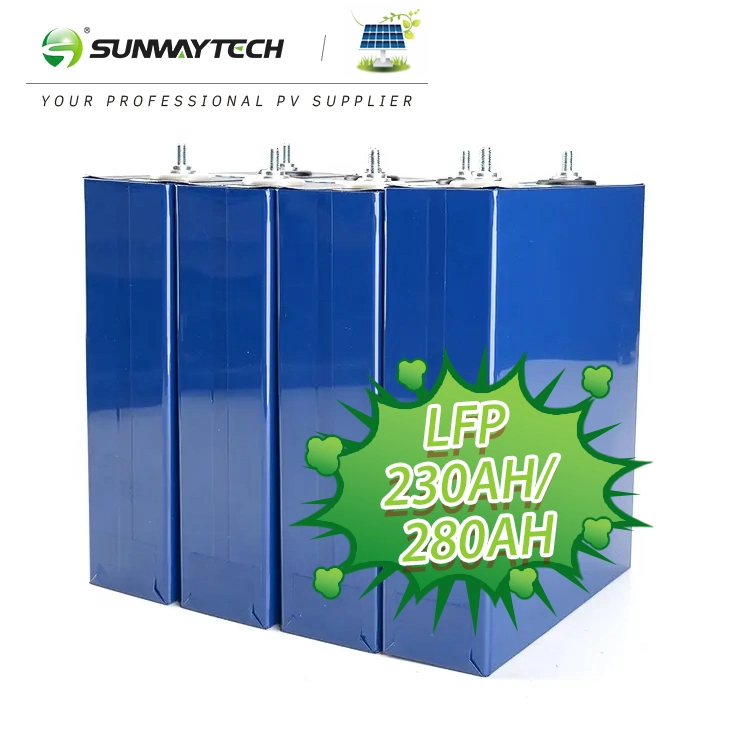 Sunway Battery Cell 3.2V LiFePO4 Battery Cell 230ah 280ah Factory Price LiFePO4 Battery Cell 3.7V 2200mAh 18650 Rechargeable