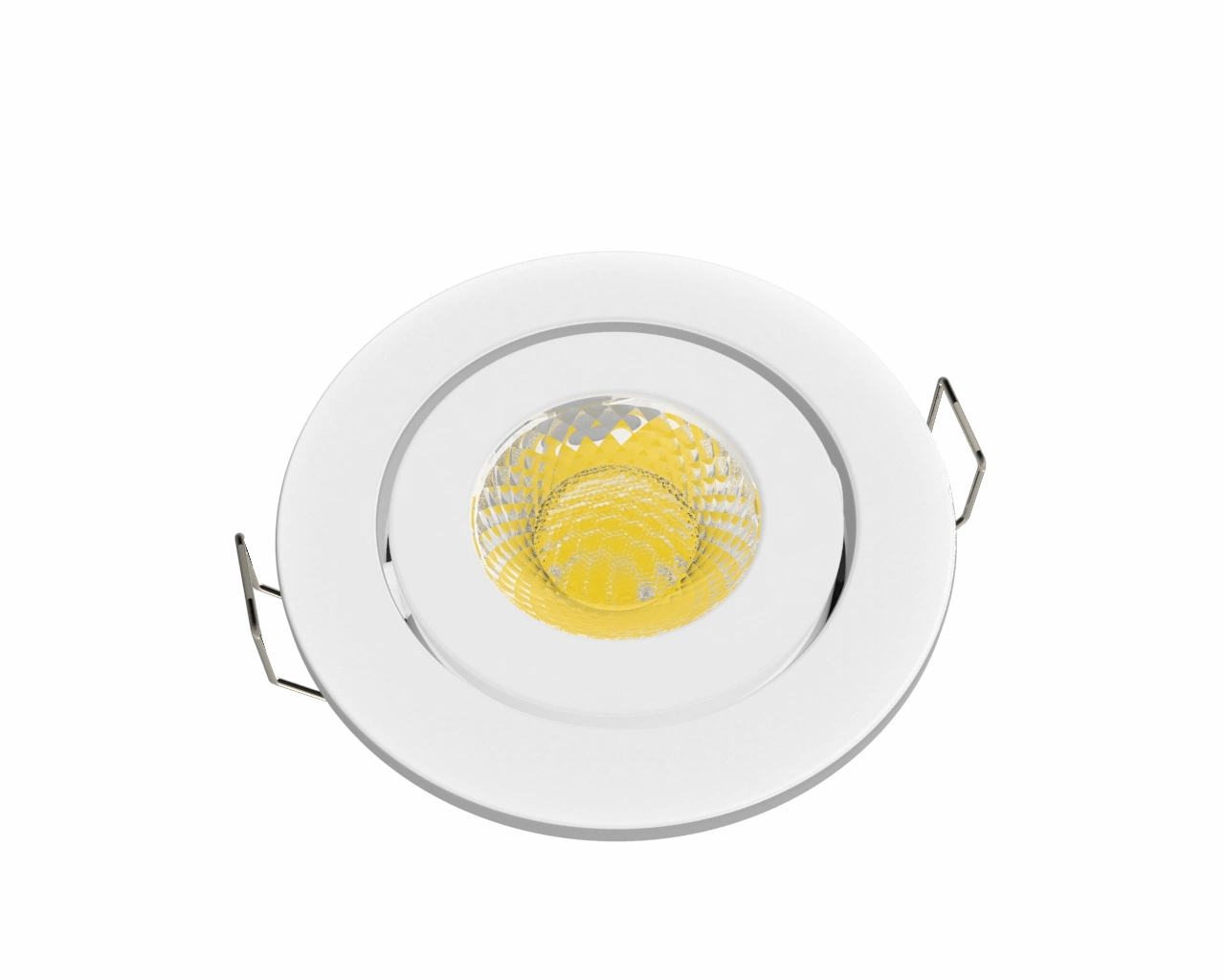 Free Sample LED 7W Triac Dimmable Indoor Lighting Spotlight COB Downlight