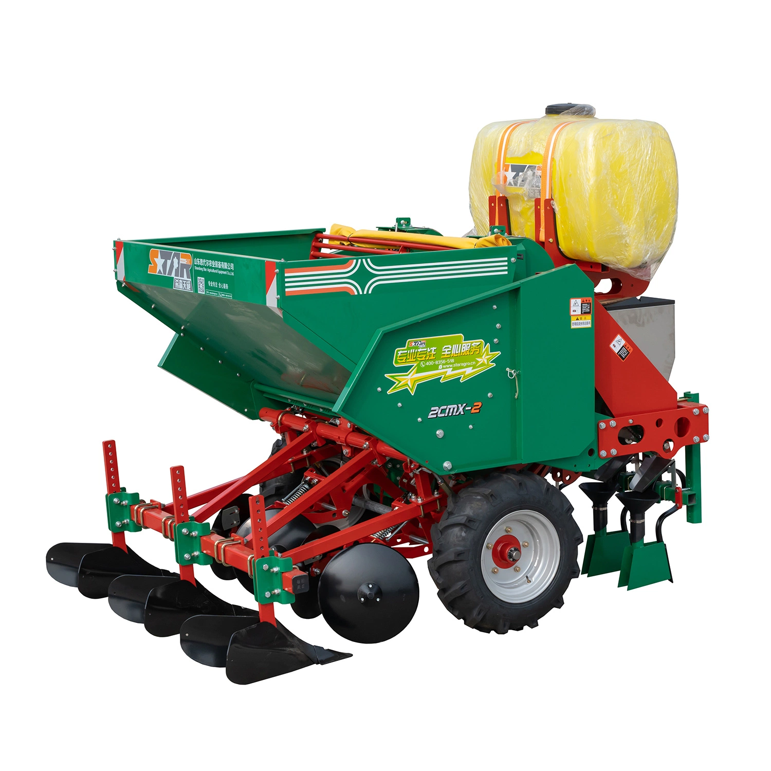 Potato Planter with Walking Tractor Small Single Row Potato Planter for Sales