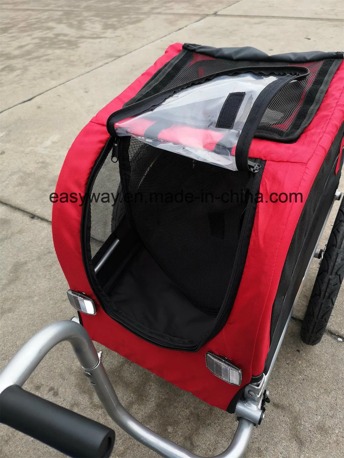 High quality/High cost performance  Scooter & Bicycle Pet Trailer Dog Cage