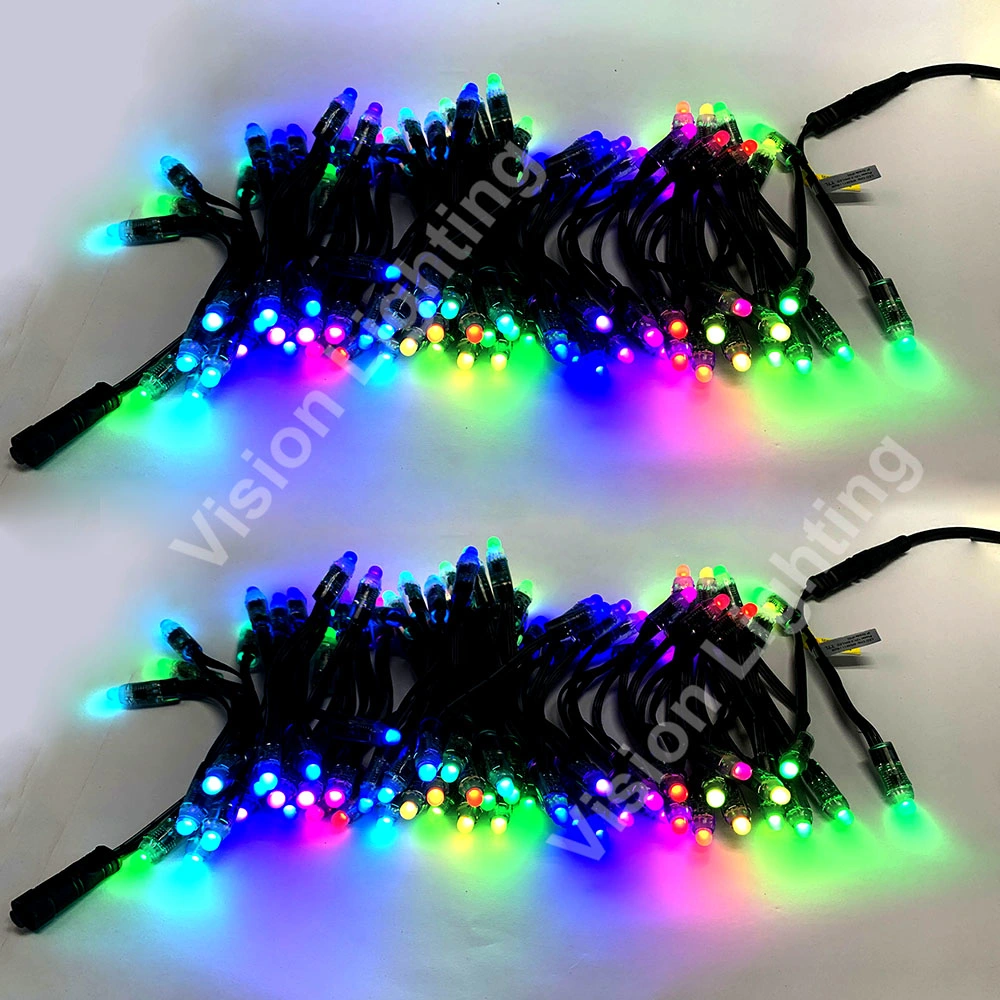 Programable de 12V de la decoración exterior ws2811 Módulo LED String píxel Luz de Navidad