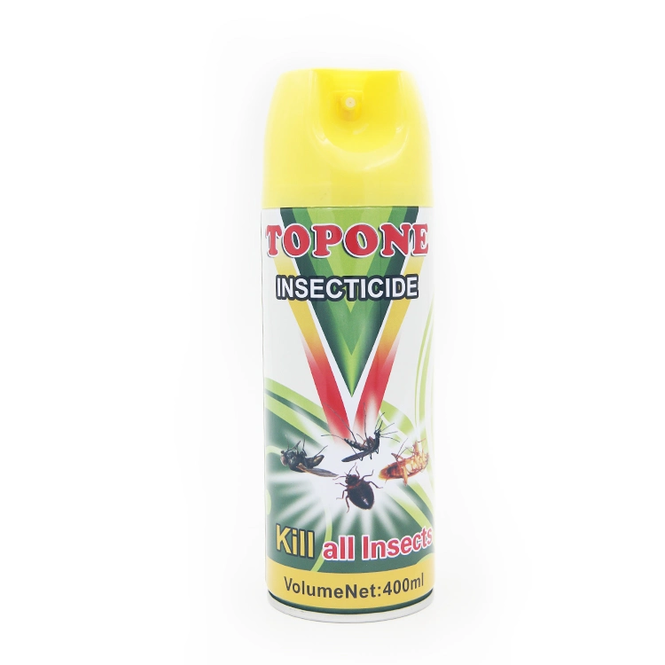 Topone Brand 400ml Hot Sale Pest Control Insecitcide Spray