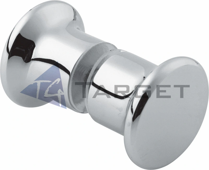 Shower Door Knob 40 mm Diameter Back-to-Back for 6 to 12 mm Glass (SK-05)