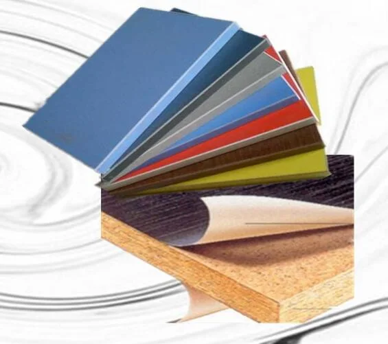 MDF with PVC Film Use Pur Laminated Glue Adhesives