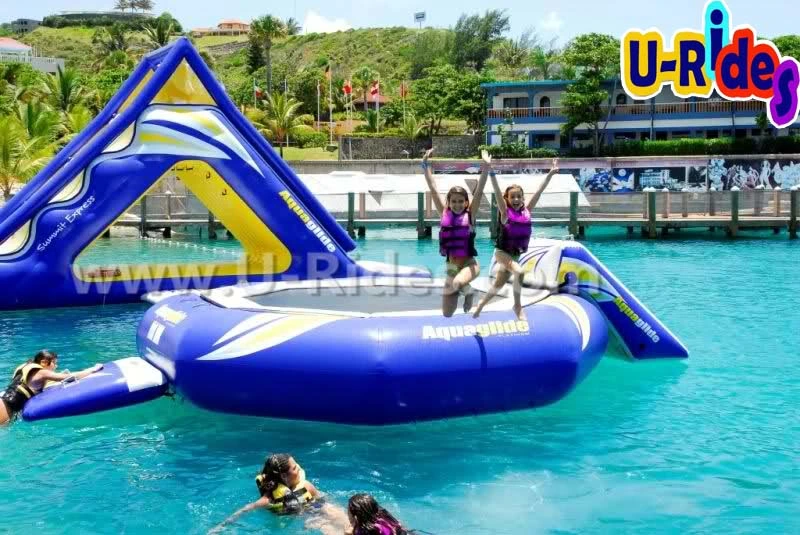 Deportes acuáticos Inflatable a medida Parque acuático flotante para la familia Diversión