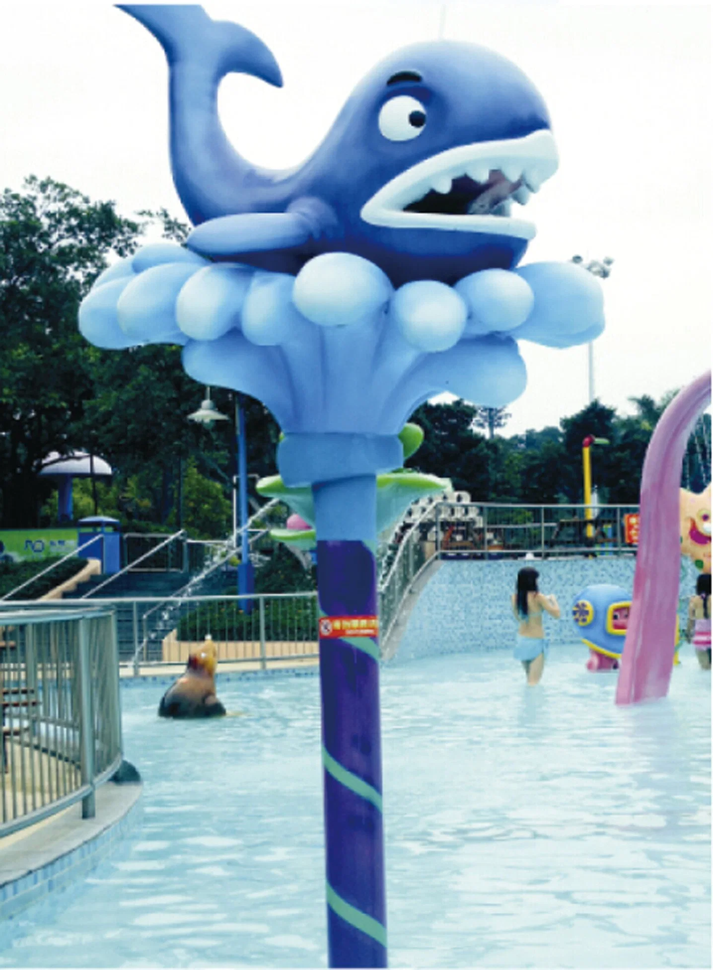 Water Playground Water Slide Park Equipment (TY-1912609)