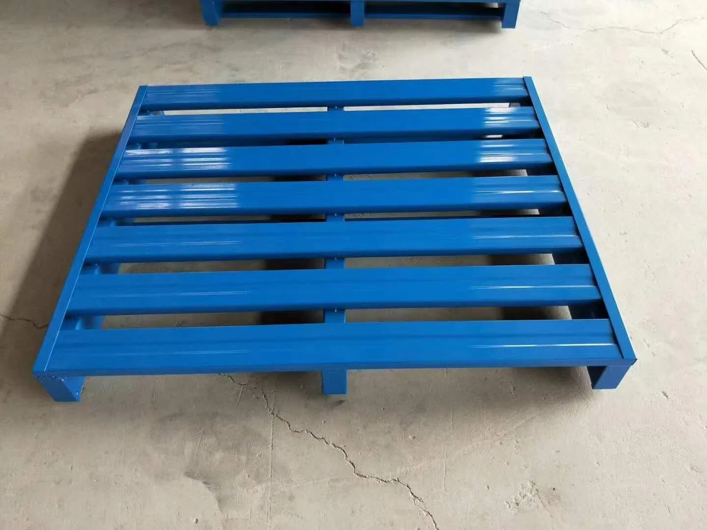 Recycle Aluminium Pallets Container Euro Metal Double Face Flat Pallet Transportation