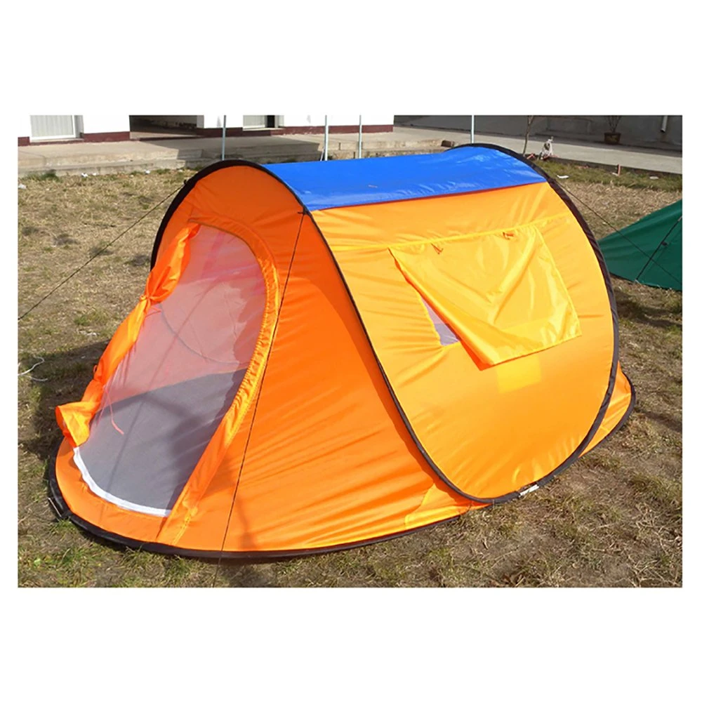 Movable Waterproof Folding Fiberglass 2 Second Rapid Camping Tent