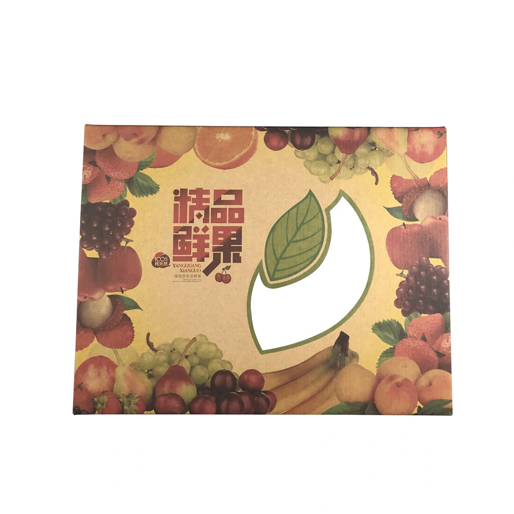 Banana Grape Orange Peach Strawberry Apple Packing Cartons